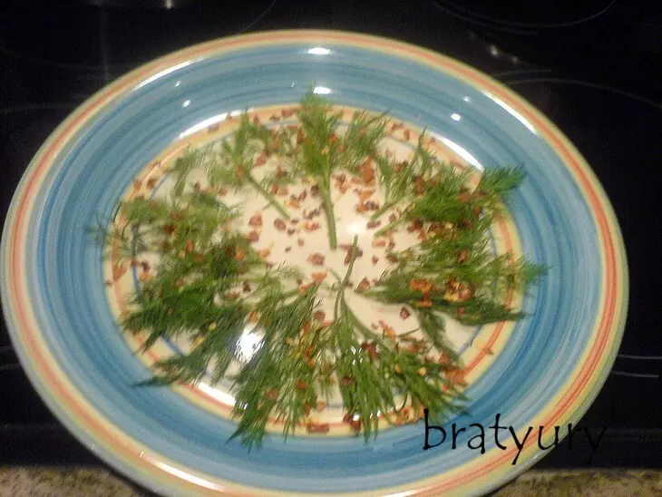Салат из кольраби с рисом: шаг 8