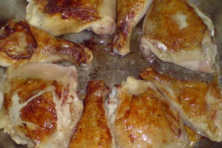 Курятина со спаржей и абрикосами: шаг 2