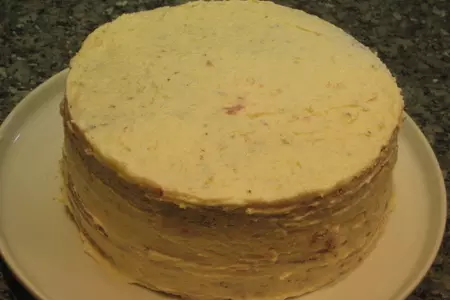 Торт маково-клубничный: шаг 5