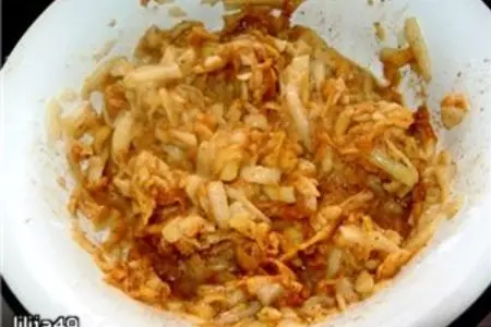Слоеные булочки с яблоками: шаг 2