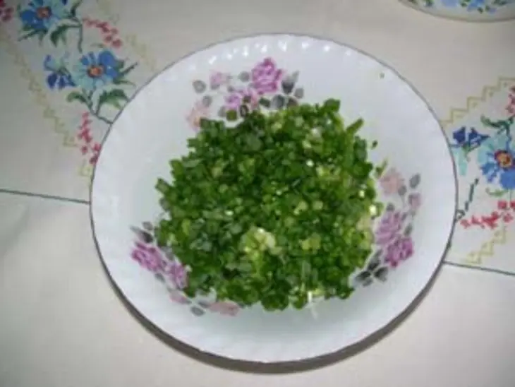 Салат из пекинской капусты: шаг 3
