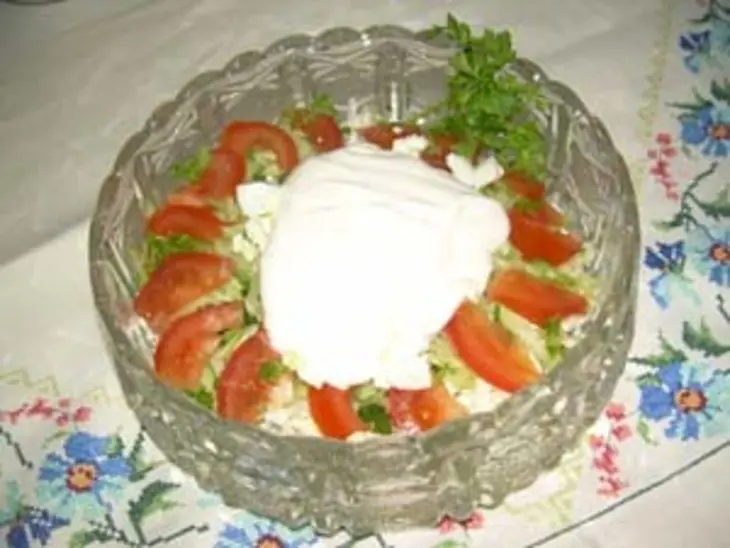 Салат из пекинской капусты: шаг 7