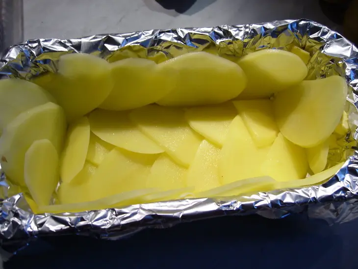 Мясная запеканка "весеннее настроение": шаг 1
