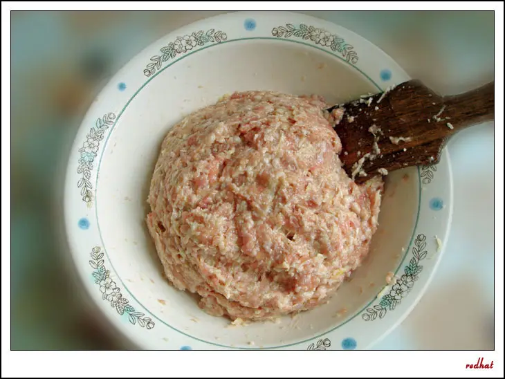 Куриные зразы с грибами (паровые): шаг 2