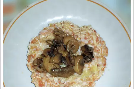 Куриные зразы с грибами (паровые): шаг 3