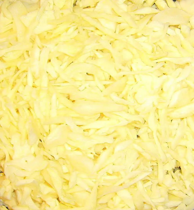 Капуста жареная с грибами: шаг 1