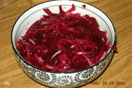 Свекольная закуска.: шаг 1