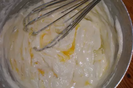 Блинчики  сахарные, на сливках: шаг 3