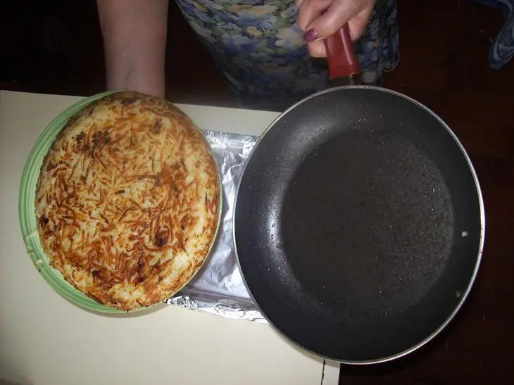 Запеканка (пирог) из сырого картофеля: шаг 4