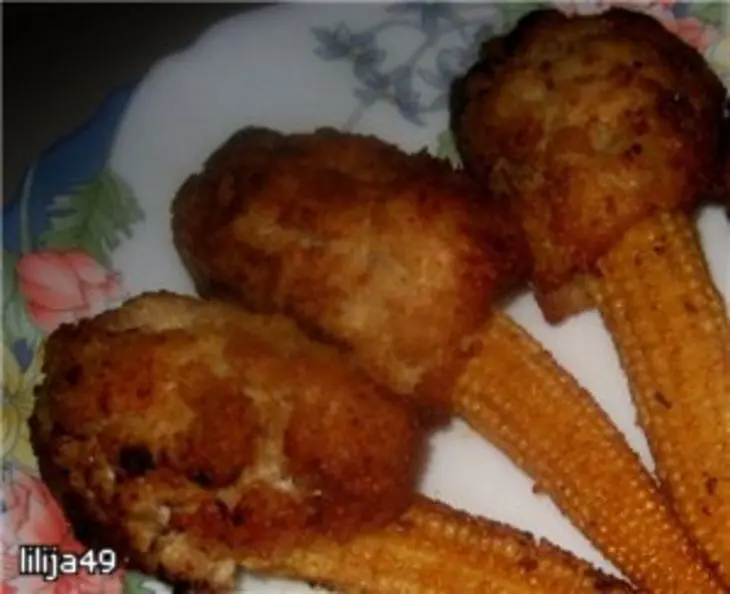 Фрикадельки-"мороженое": шаг 3
