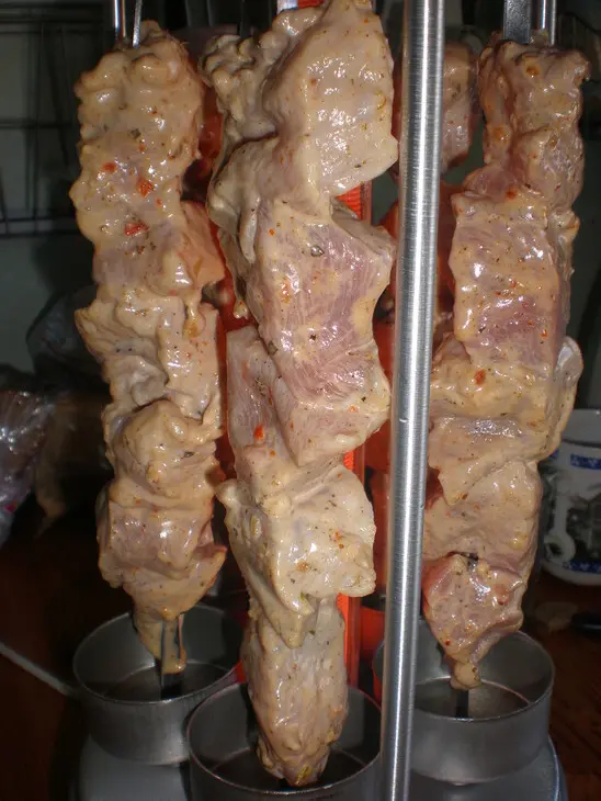 Шашлык и закуска к нему: шаг 2
