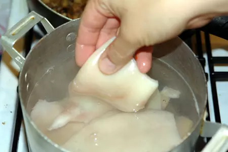 Кальмары по-корейски: шаг 1