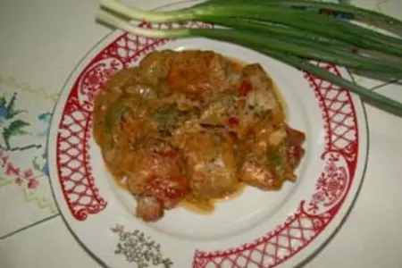 Рыба в соусе с корнишонами: шаг 6
