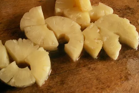 Кебаб из курицы с ананасами: шаг 3