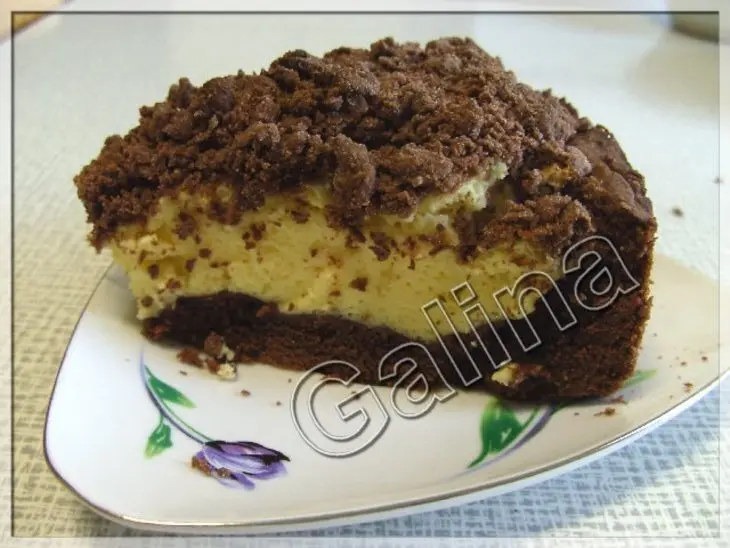 Творожный пирог (щипаный пирог): шаг 4