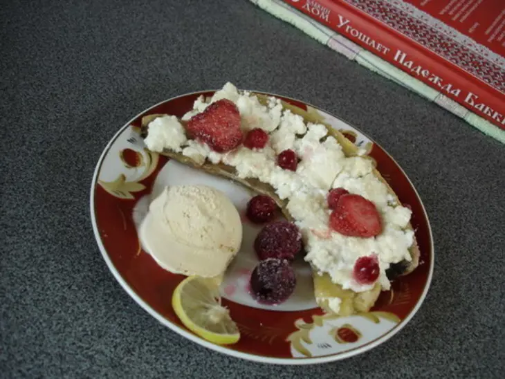 Желейное ассорти + банановый десерт: шаг 5
