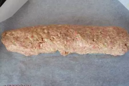 Багет мясной с грибами: шаг 1