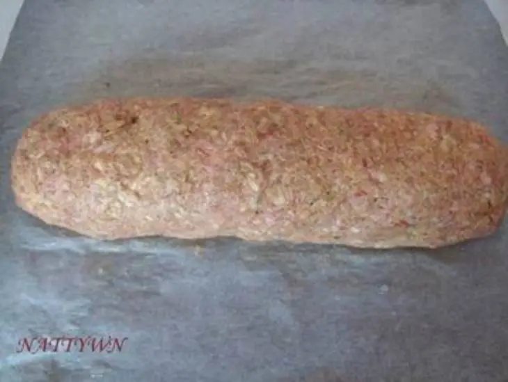 Багет мясной с грибами: шаг 4