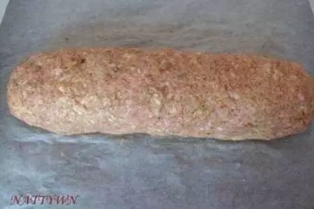 Багет мясной с грибами: шаг 4