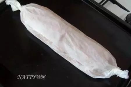 Багет мясной с грибами: шаг 5