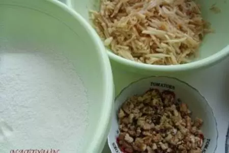 Яблочный кекс по-английски: шаг 1