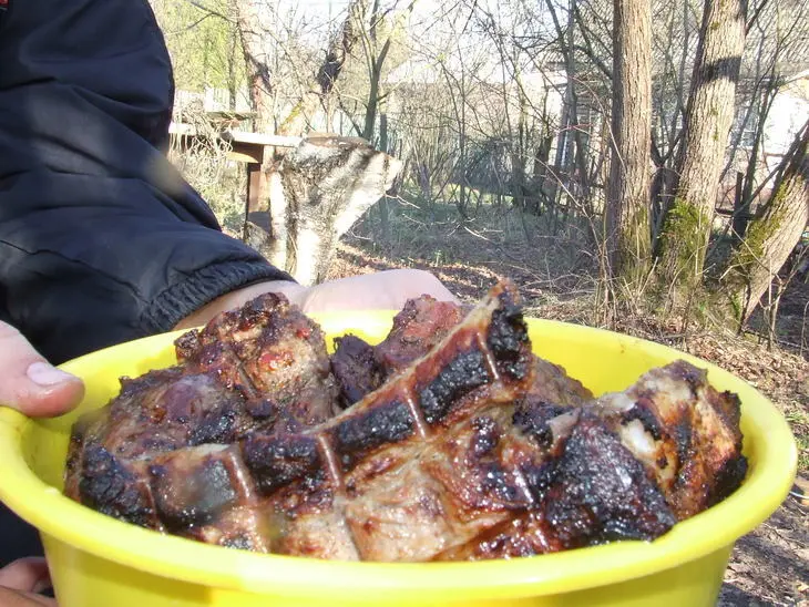 Мясо на углях и все что нужно к нему, короче - весна пришла!!!: шаг 4