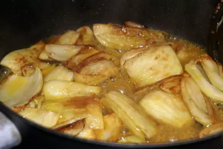 Фенхель в апельсиновой карамели: шаг 3