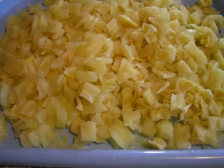 Мясо-овощные тефтели в "звездной" панировке: шаг 2