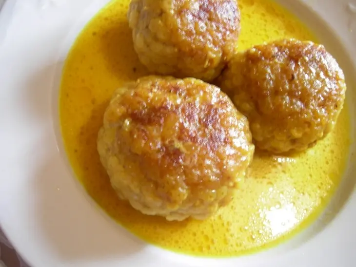 Мясо-овощные тефтели в "звездной" панировке: шаг 8