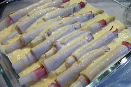 Каннеллони со спаржей и ветчиной: шаг 3