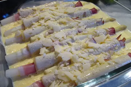 Каннеллони со спаржей и ветчиной: шаг 4
