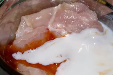 Куриная отбивная в  маковой панировке: шаг 1
