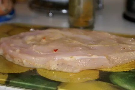 Куриная отбивная в  маковой панировке: шаг 2