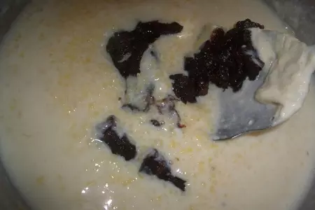 Кукурузная каша с черносливом: шаг 4