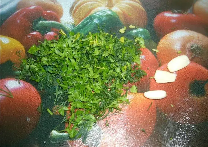 Масло"green": шаг 1