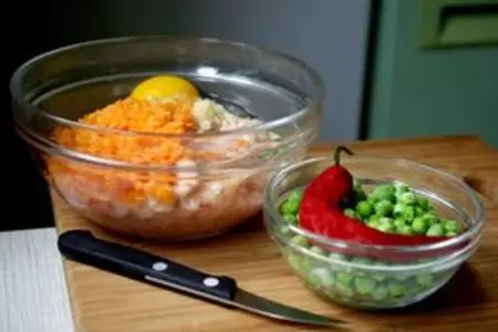 Паштет из птицы с овощами: шаг 1