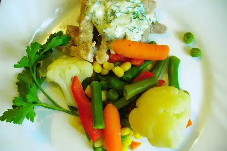 Свинина под соусом(с овощами): шаг 1