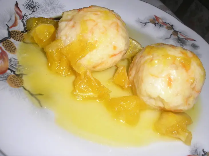Фрикадельки из моркови и творога с цукатами в апельсиново-медовой глазури: шаг 4