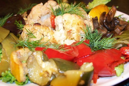 Овощной салат и овощное рагу  за 30 мин.: шаг 8