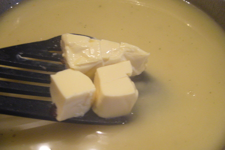 Сырный суп-крем с луком пореем: шаг 5