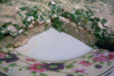 Открытый картофельный пирог - запеканка с зеленью: шаг 8