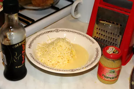 Сырные тосты: шаг 1