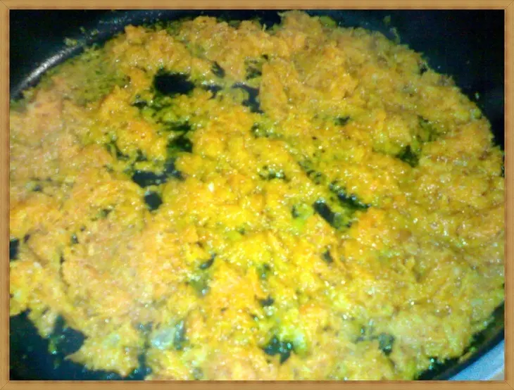 Плов из макарошек "кускус" с зеленым горошком (скоро-оперативный ужин,часть 1): шаг 2
