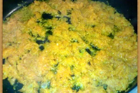 Плов из макарошек "кускус" с зеленым горошком (скоро-оперативный ужин,часть 1): шаг 2