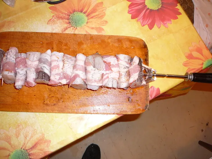 Шашлык из судачка: шаг 3