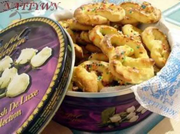 Сливочные крендельки: шаг 9