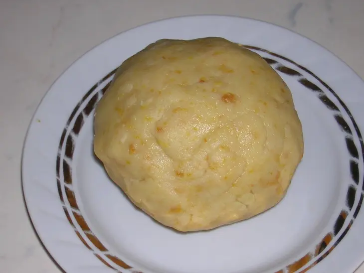 Апельсиновое печенье: шаг 1