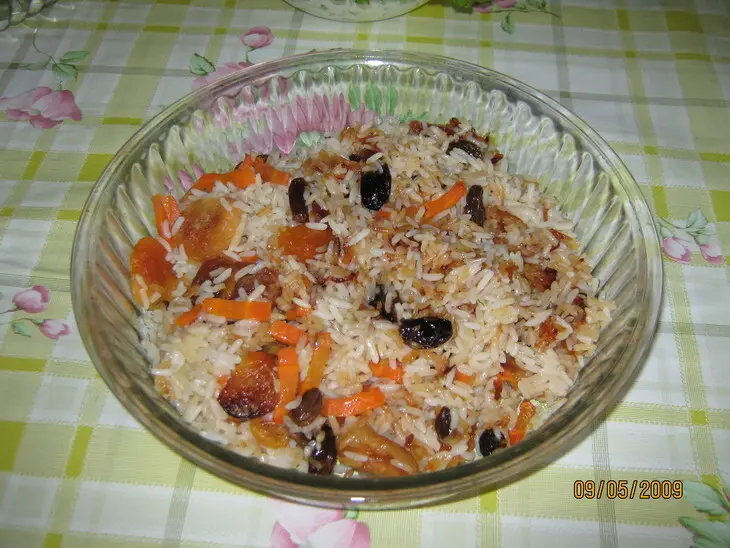 Запеченная курица с рисом в рукаве: шаг 2