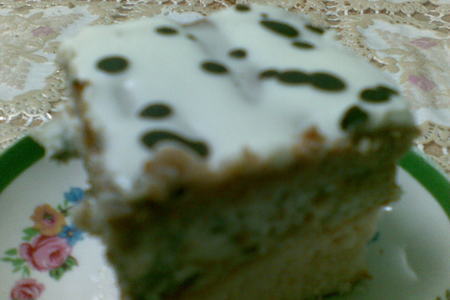Торт "долматинец": шаг 2