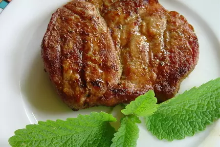 Мясо-гриль“стейк лесоруба“: шаг 1